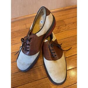 Barrie Ltd George Cox England Brown Leather Derby 8E (men700thrufty